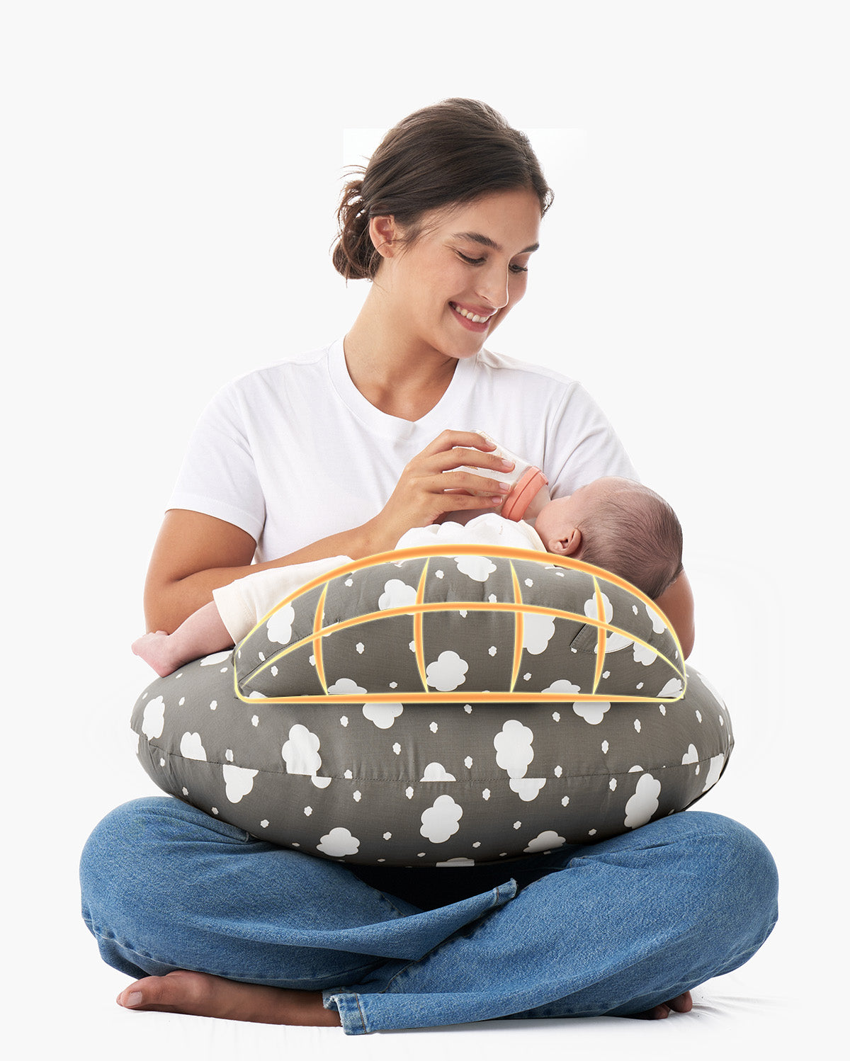 Translation missing: en.Multifunctional and Adjustable Nursing Pillow