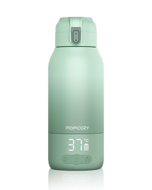 Momcozy Scaldabiberon Portatile Ultrarapido per Latte Materno, 500 ml