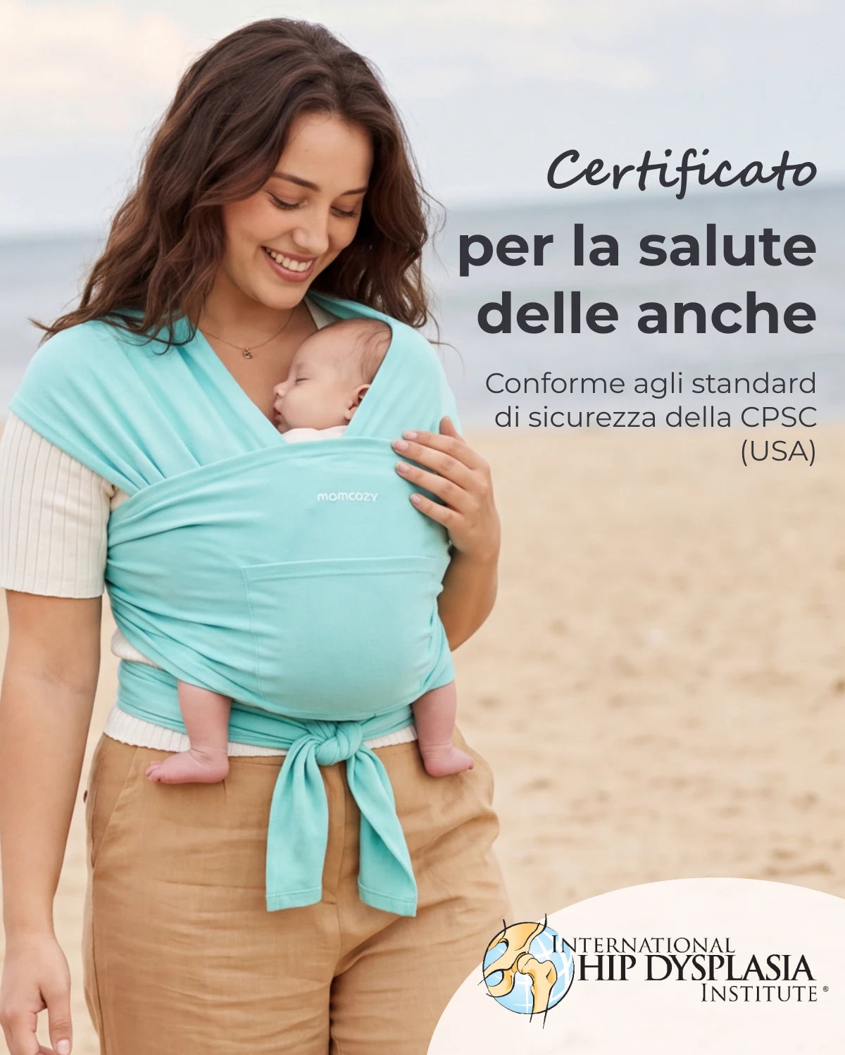 Fascia Porta Bebè Facile da Indossare | Mani Libere