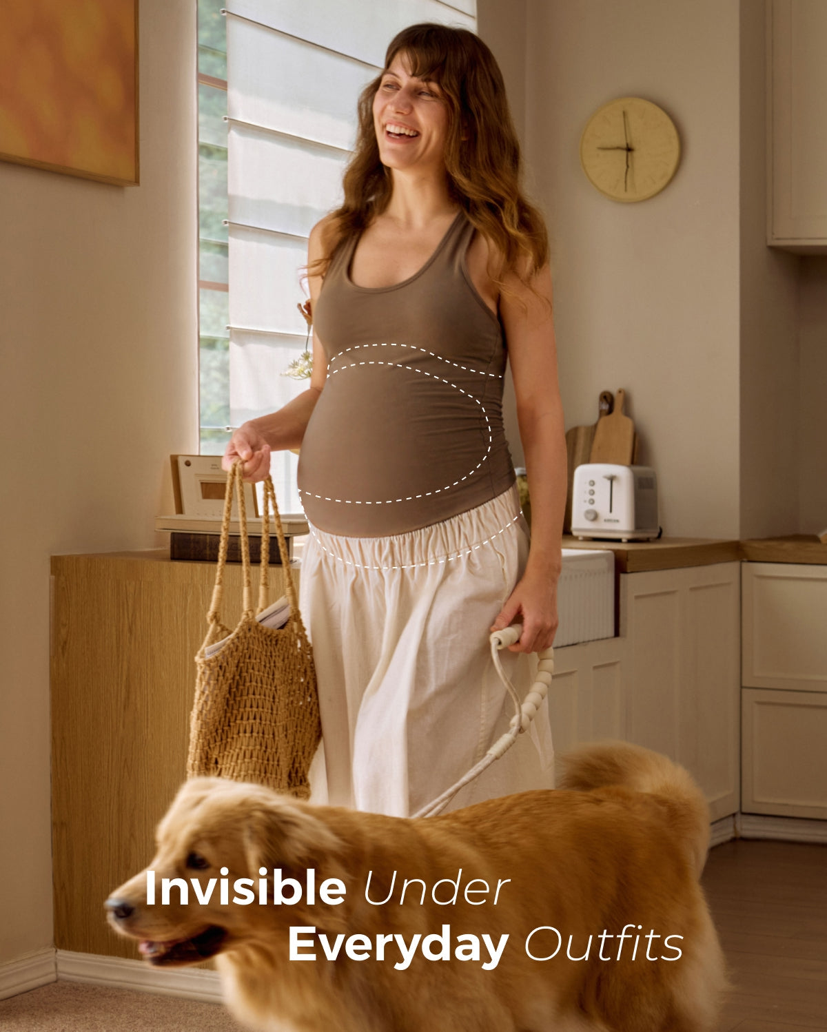 BumpEase - Fascia Addominale per la Gravidanza Momcozy Ergonest