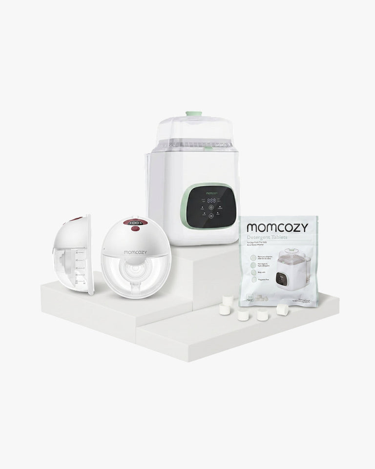 Translation missing: it.Kit Estrazione e Pulizia: Tiralatte M5 Smart, Lavabiberon e Pastiglie Detergenti
