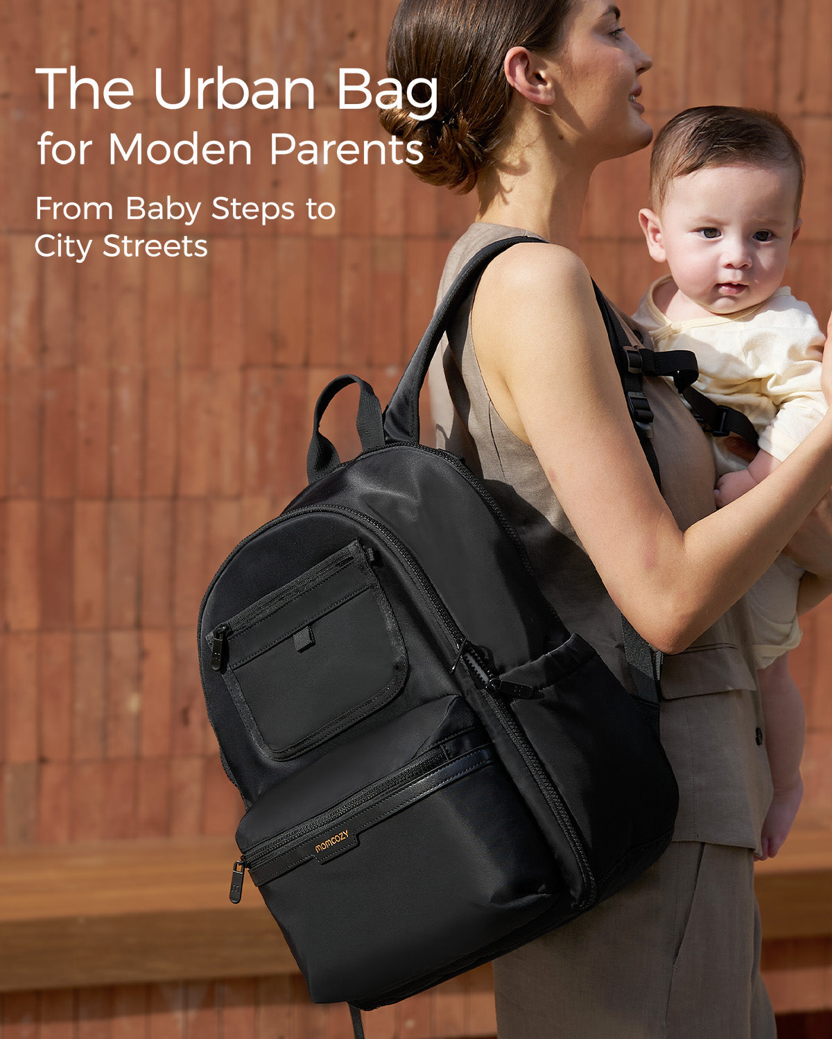 Momcozy Urban Diaper Bag Backpack