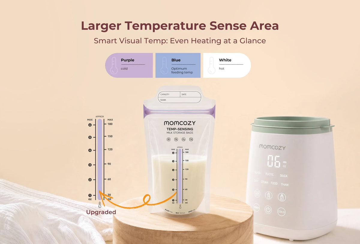 Momcozy Upgraded Breastmilk Storage Bags
