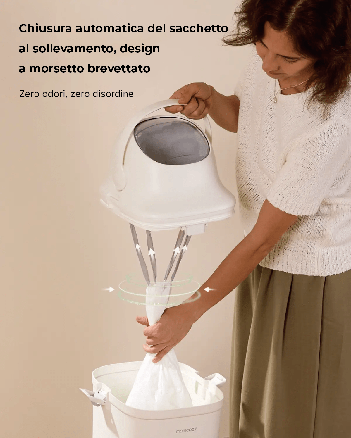 Momcozy Mangiapannolini con Tripla Sigillatura