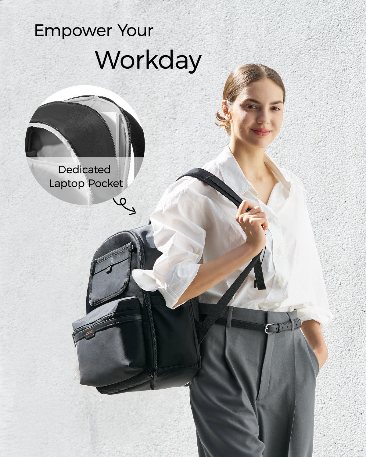 Momcozy Urban Diaper Bag Backpack