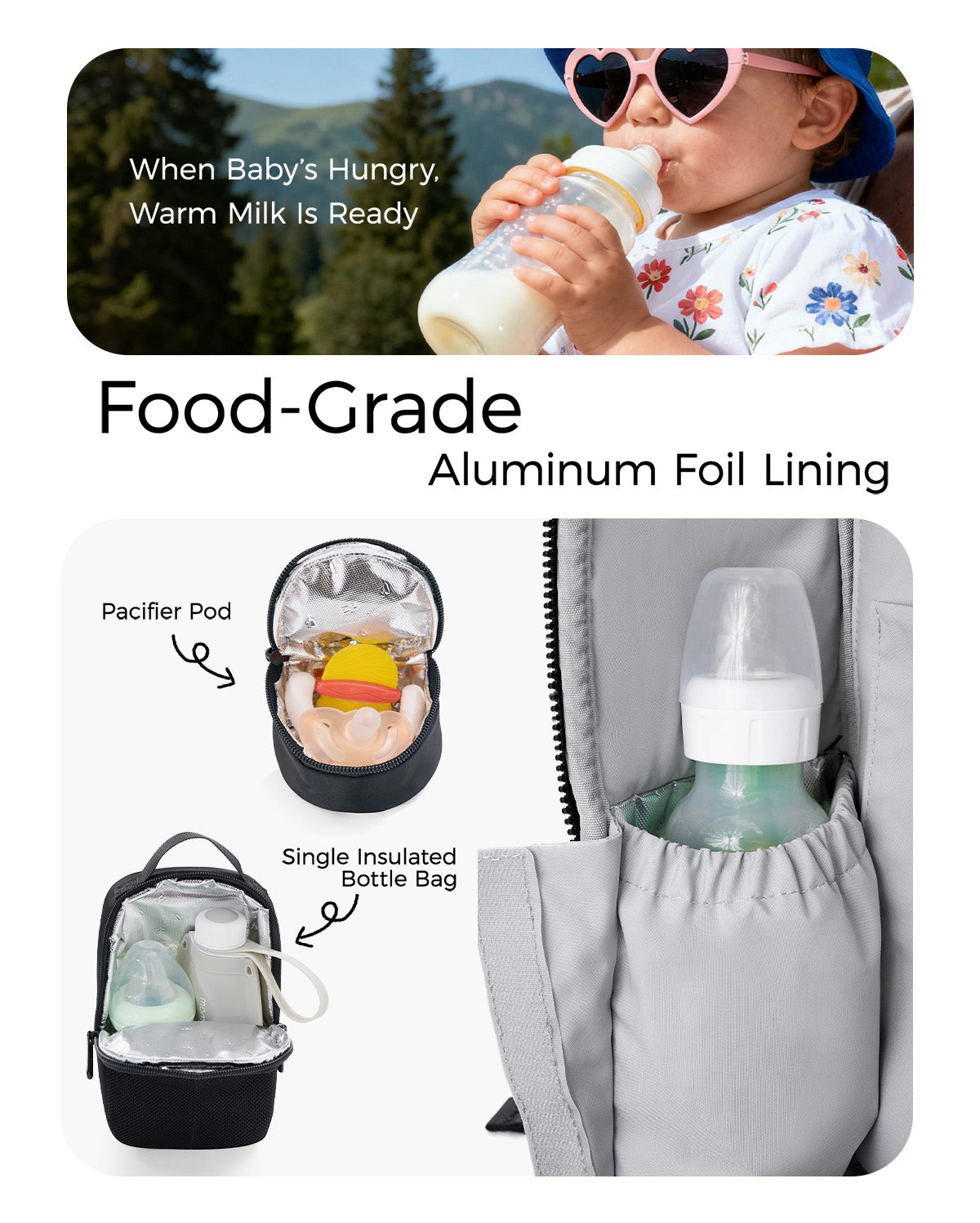 Momcozy Urban Diaper Bag Backpack