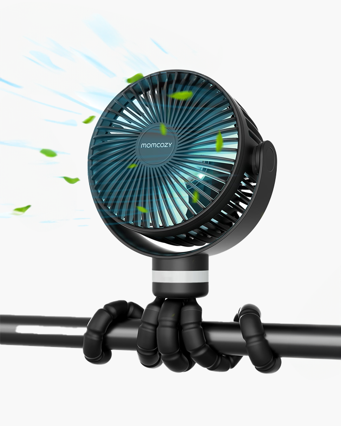 Ventilatore Portatile Ricaricabile Tramite USB, Ideale per i Viaggi.