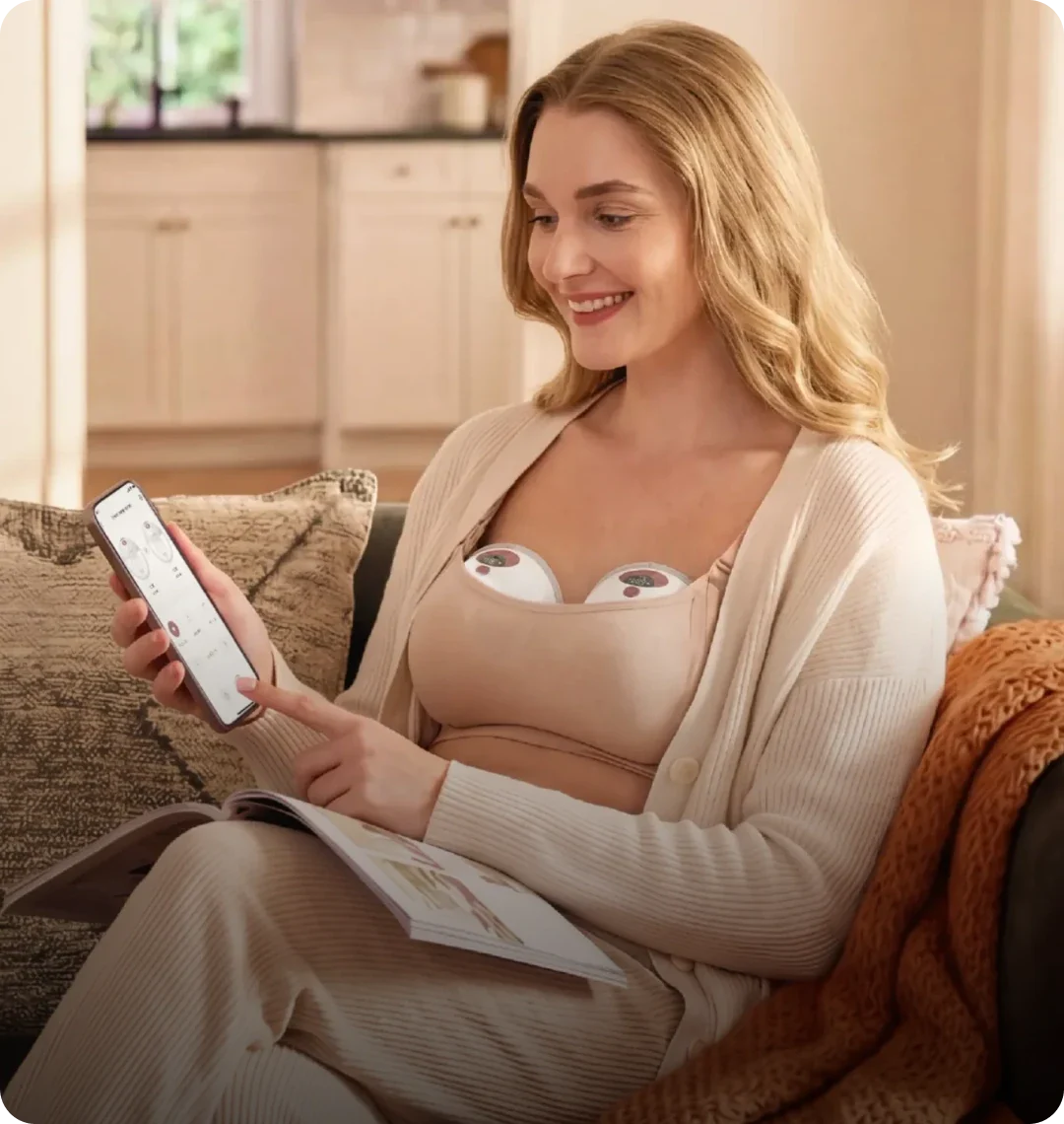 Translation missing: en.M5 Smart Wearable Breast Pump – Upgraded with App Control