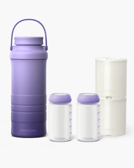 Momcozy Portable Breast Milk Cooler | 22oz Capacity for Traveling Momcozy Portable Breast Milk Cooler | 22oz Capacity for Traveling