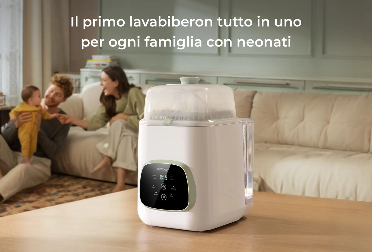 Lavatrice e Sterilizzatore per Biberon Momcozy KleanPal Pro