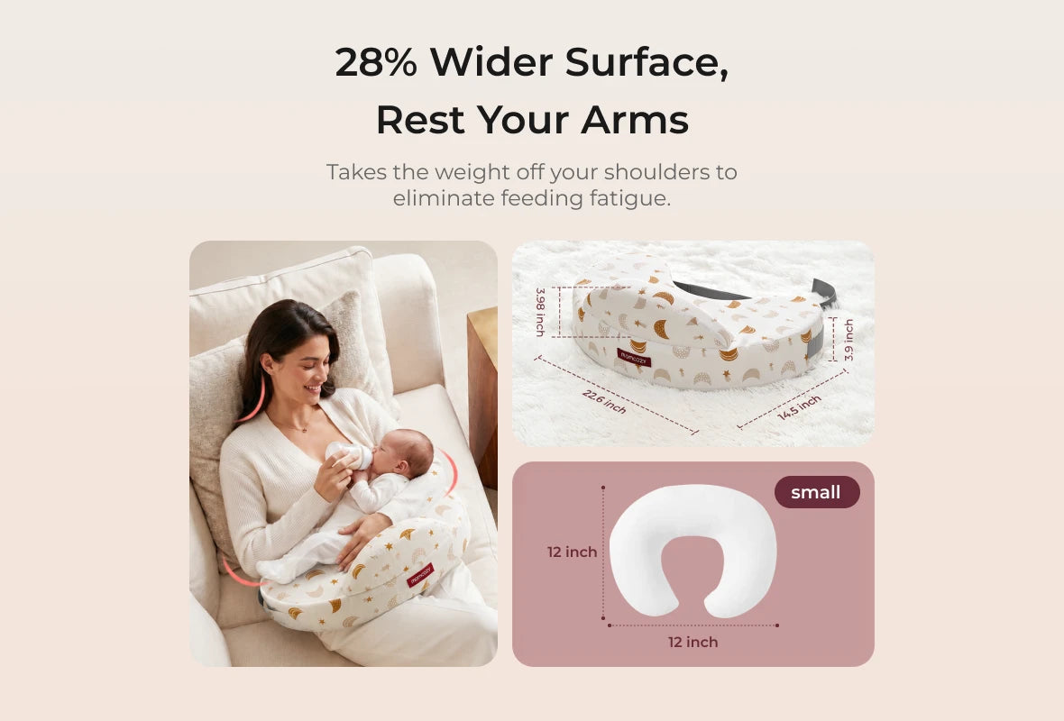 Cuscino per Allattamento Momcozy MaxSupport 