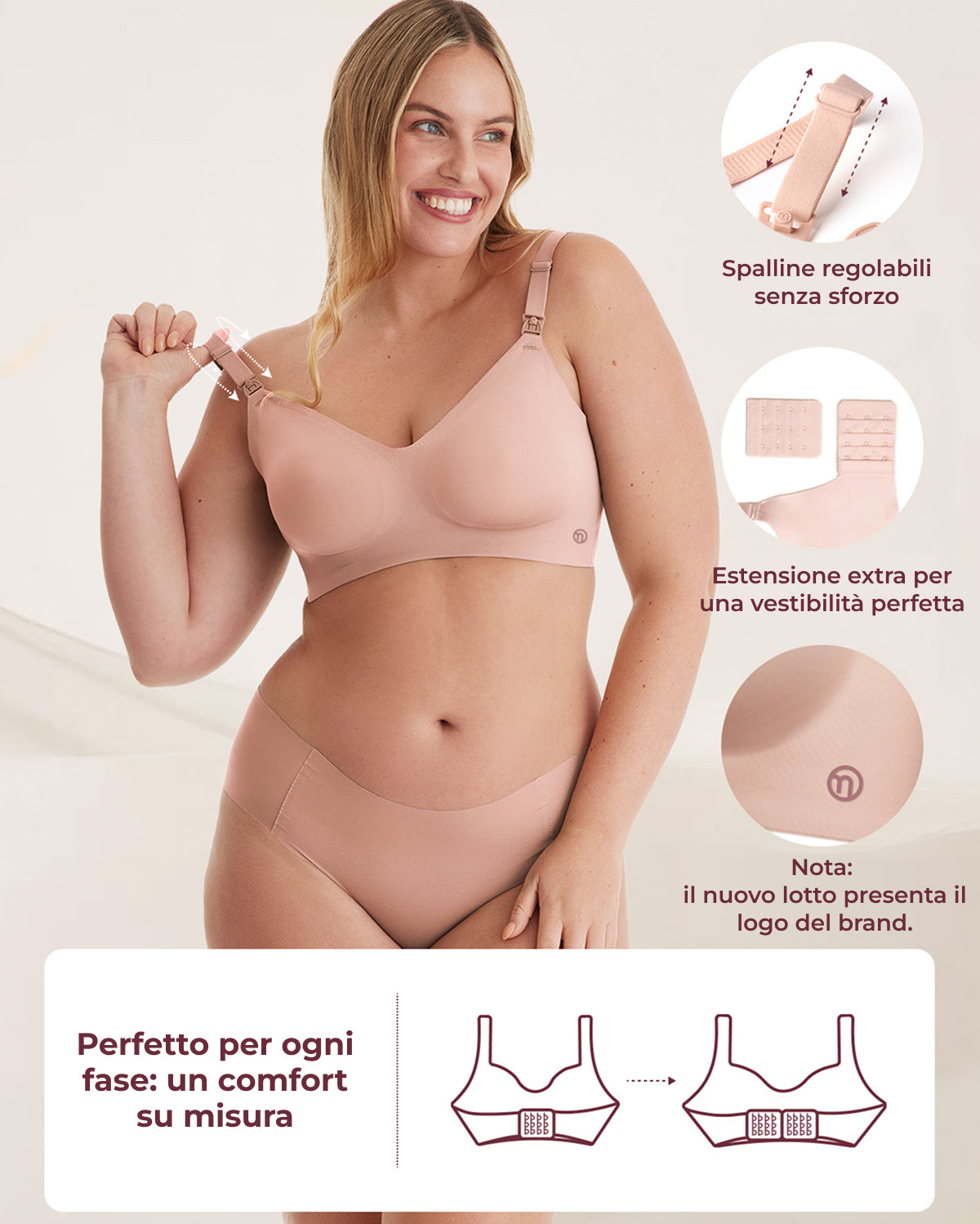 Ultra Soft Seamless Nursing Bra YN21