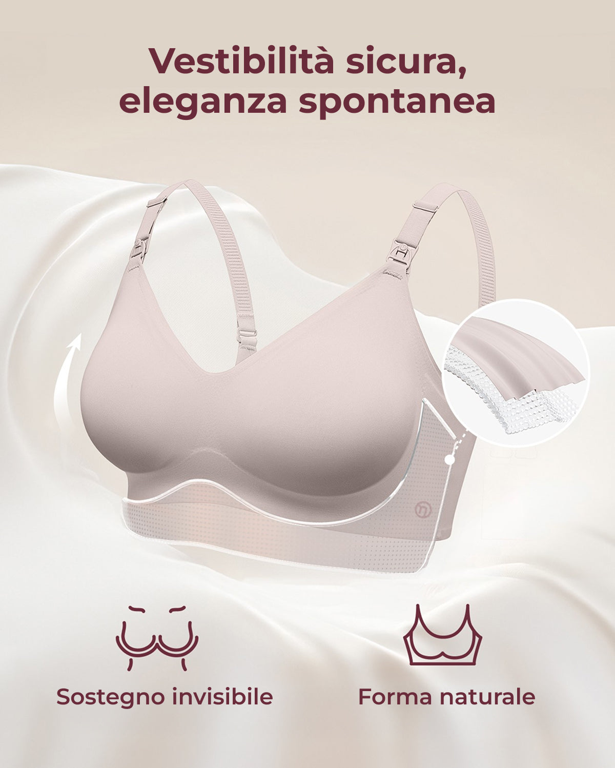 Ultra Soft Seamless Nursing Bra YN21