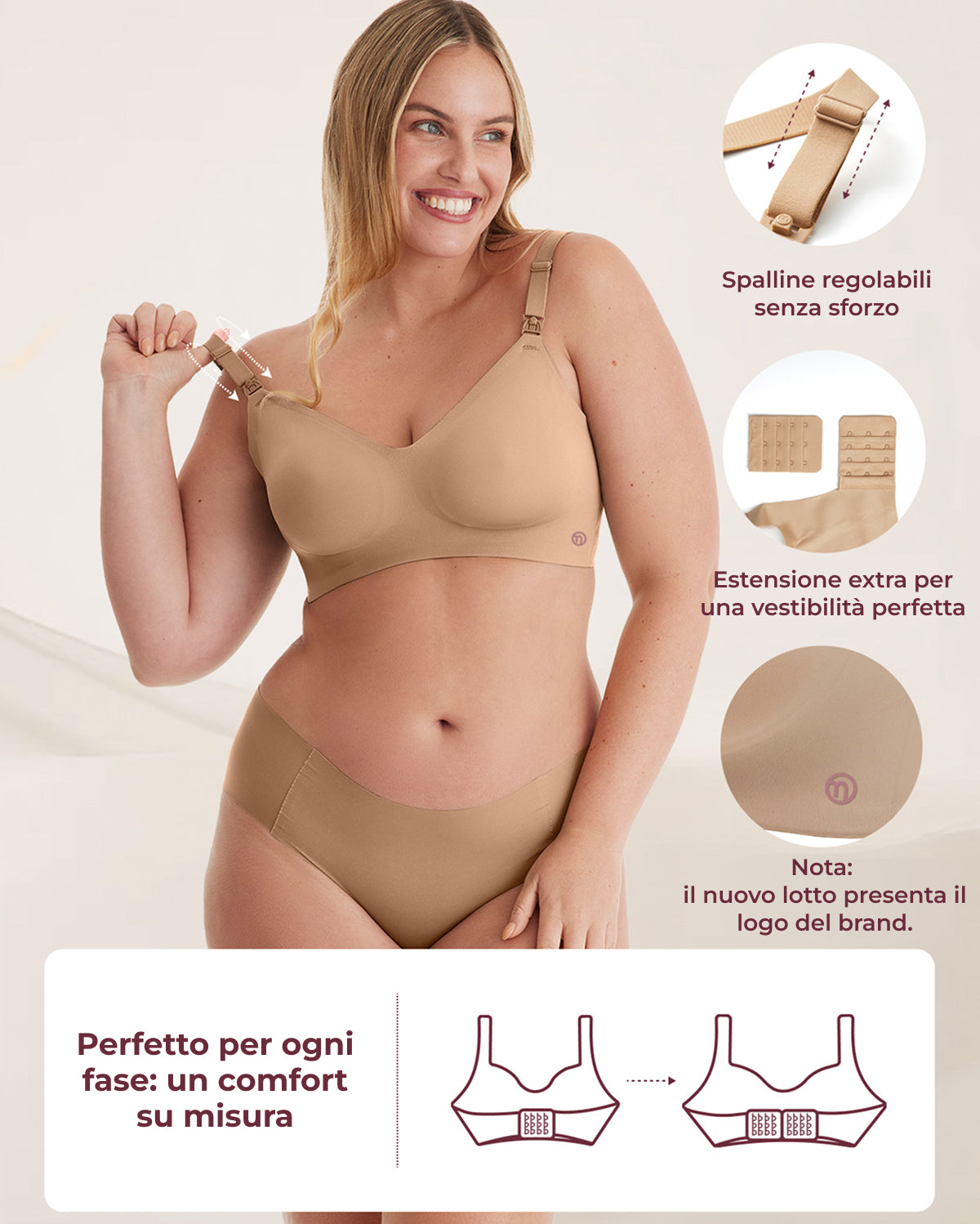 Ultra Soft Seamless Nursing Bra YN21