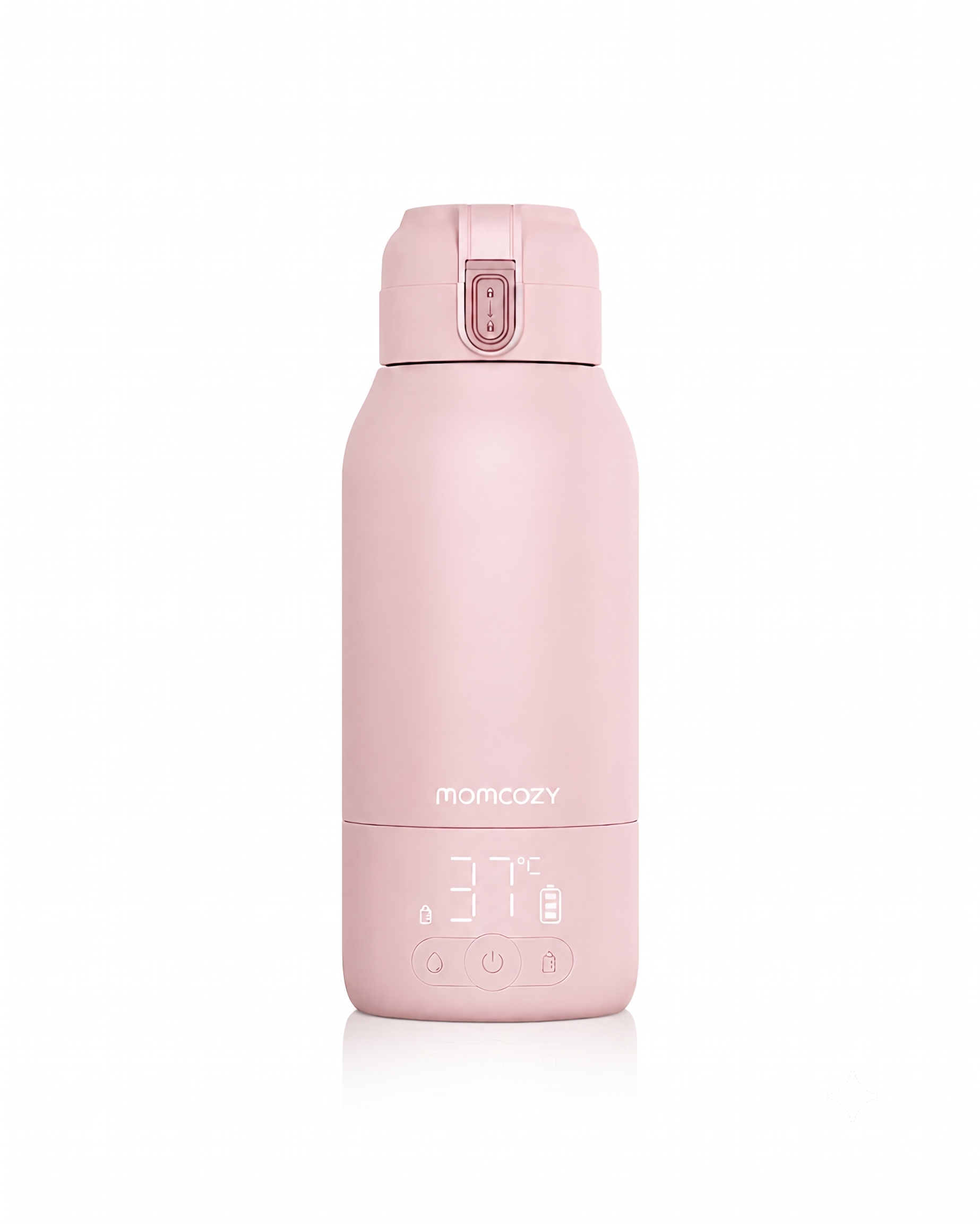 Momcozy Scaldabiberon Portatile Ultrarapido per Latte Materno, 500 ml