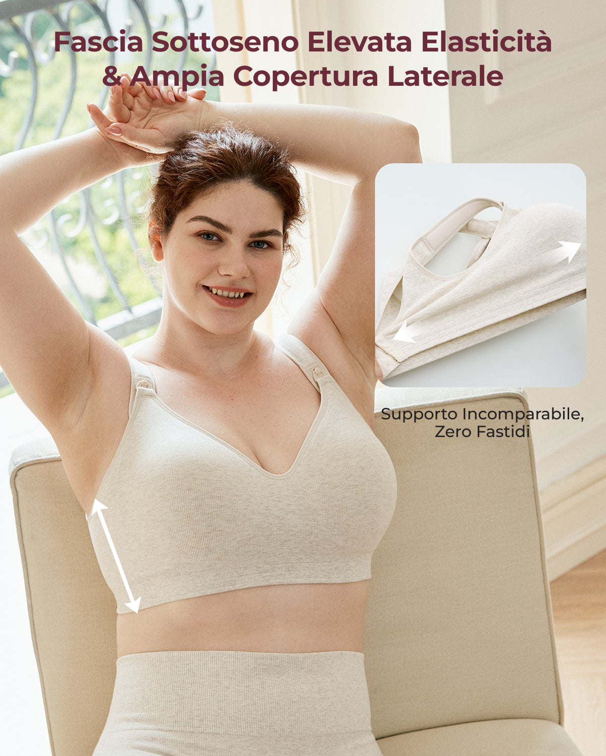 Momcozy Busty Cotton Nursing Bras