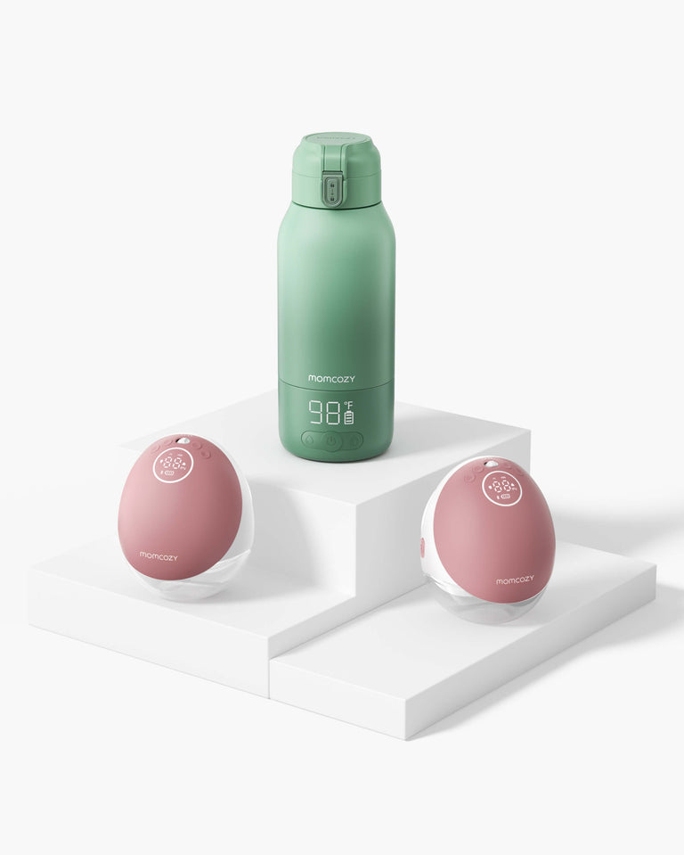 Translation missing: en.M9 Warmer Bundle: Mobile Flow™ Breast Pump and Portable Baby Bottle Warmer