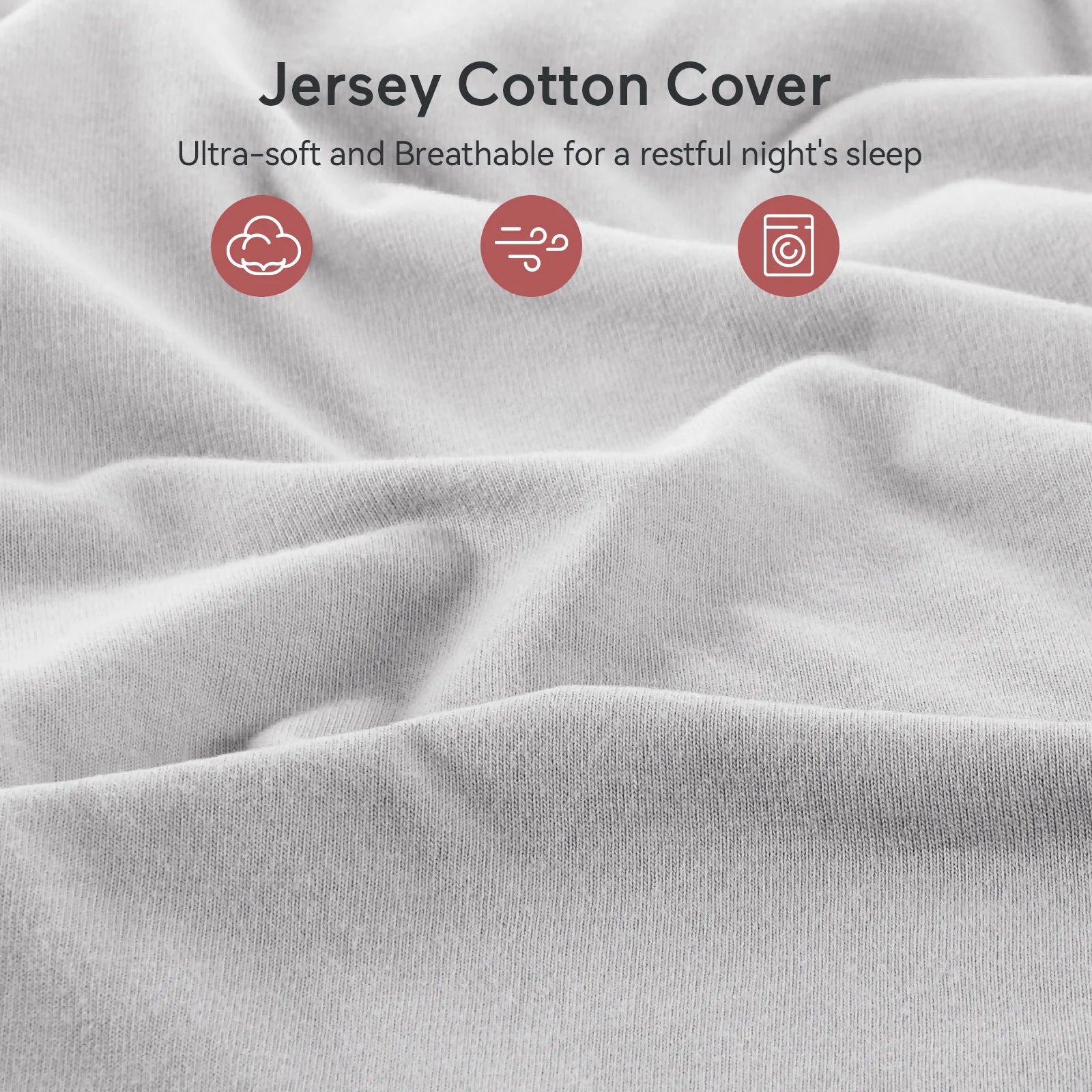 Cuscino Gravidanza a U in Cotone Huggable | Supporto Corpo Intero