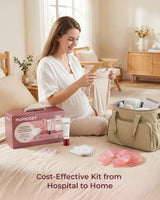 Momcozy Kit Allattamento e Post-Partum (73 Pezzi)