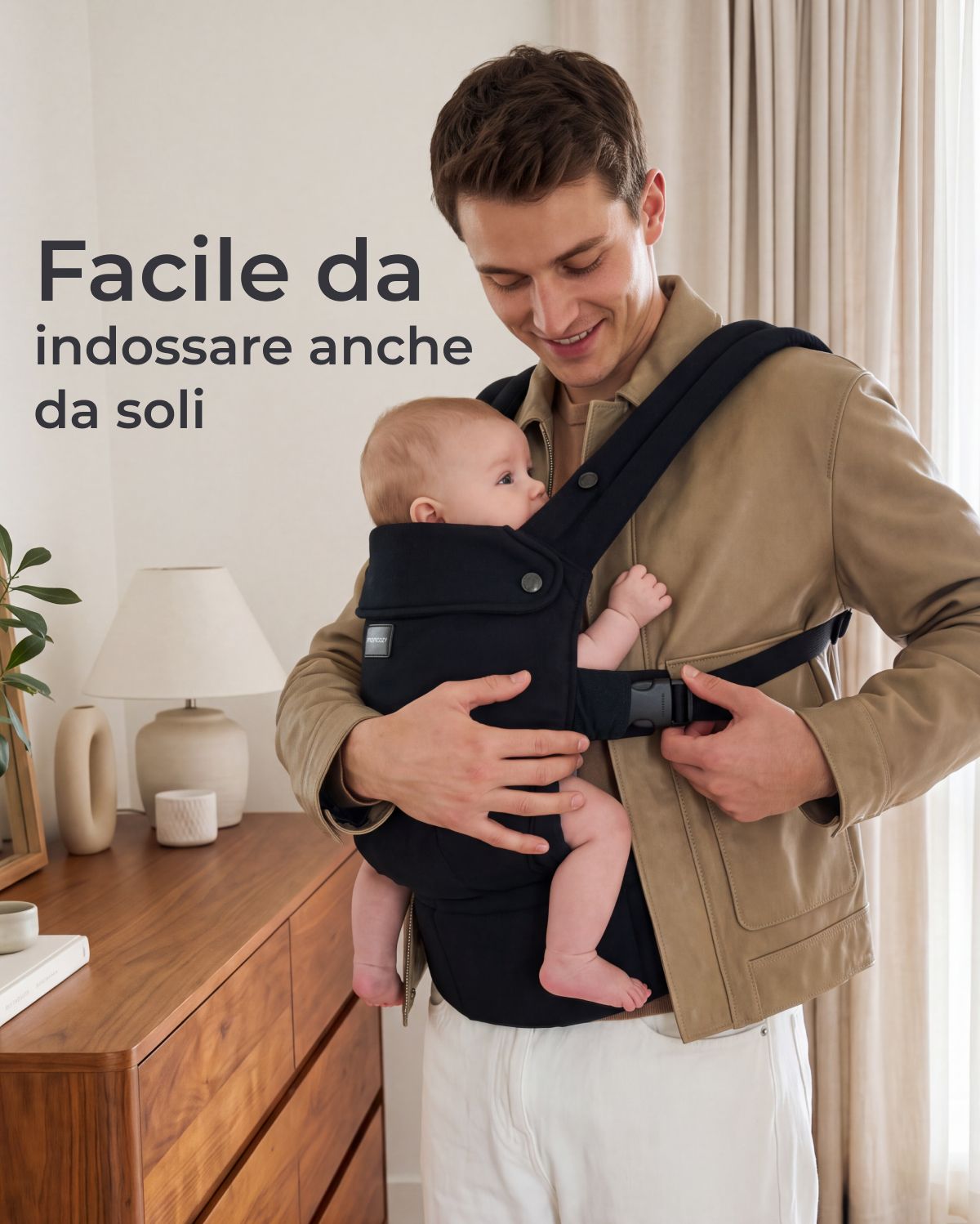 Marsupio per Neonati Momcozy PureHug | Offerta Esclusiva