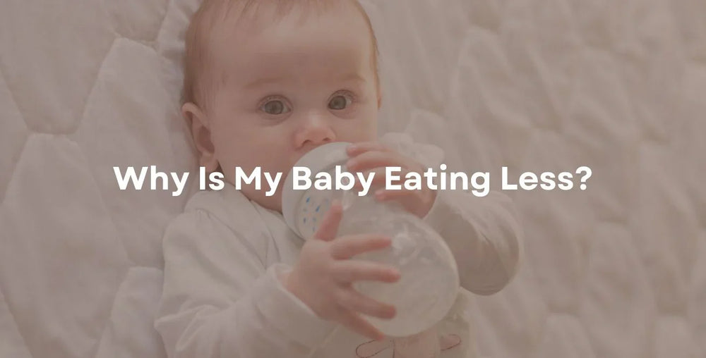 Perché il mio bambino mangia meno?