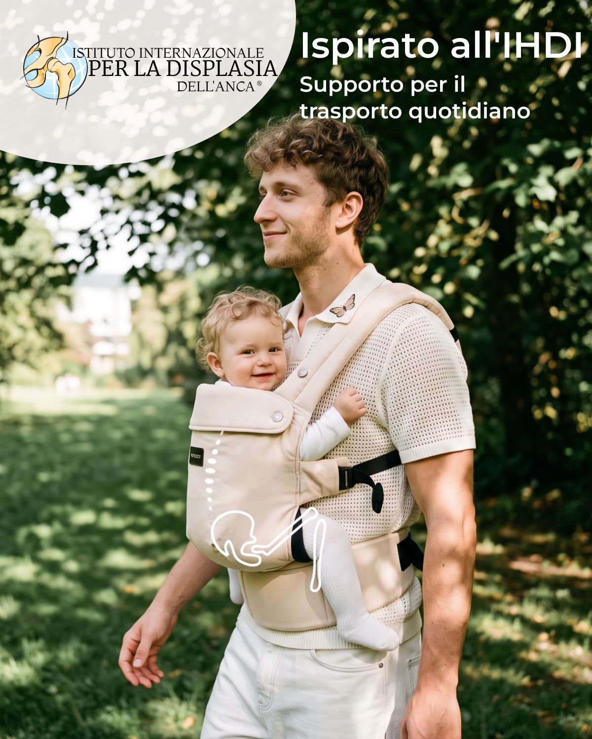 Marsupio per Neonati Momcozy PureHug | Offerta Esclusiva