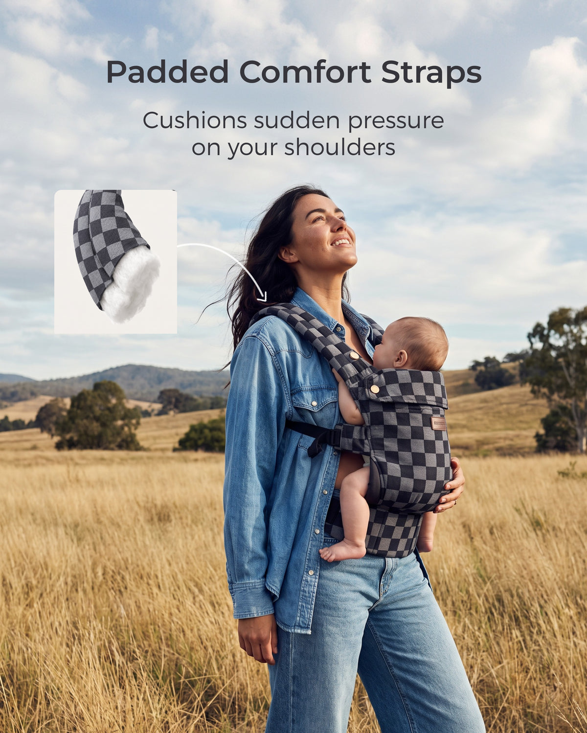 PureHug Baby Carrier - Ergonomic Cozy & Lightweight