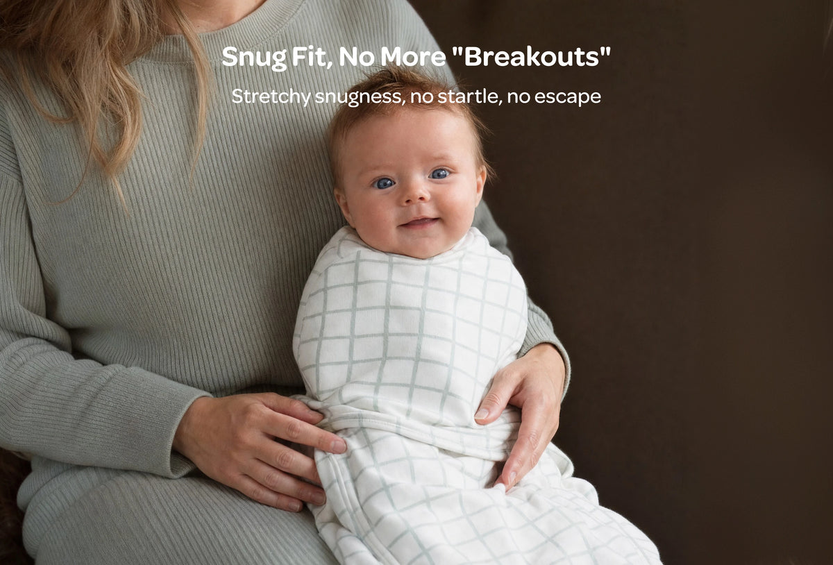 Momcozy Easy Swaddle Wrap For 0-3M
