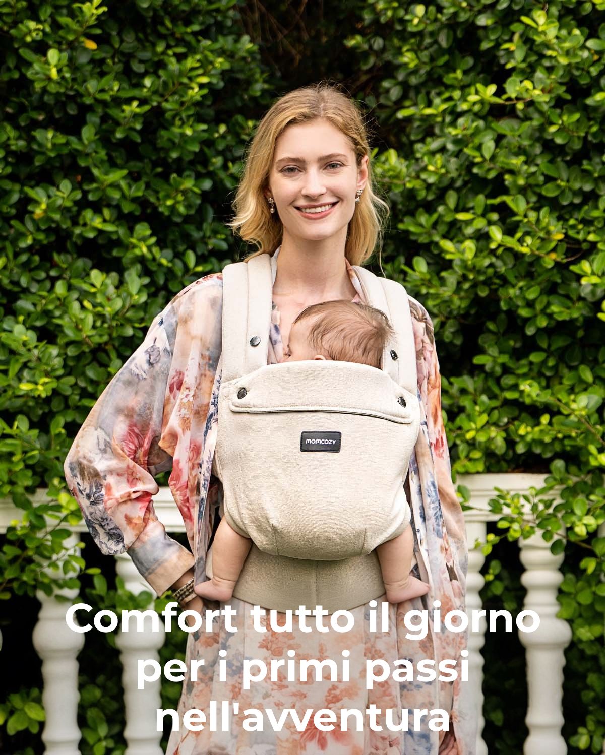 Marsupio per Neonati PureHug - Ergonomico, comodo e leggero