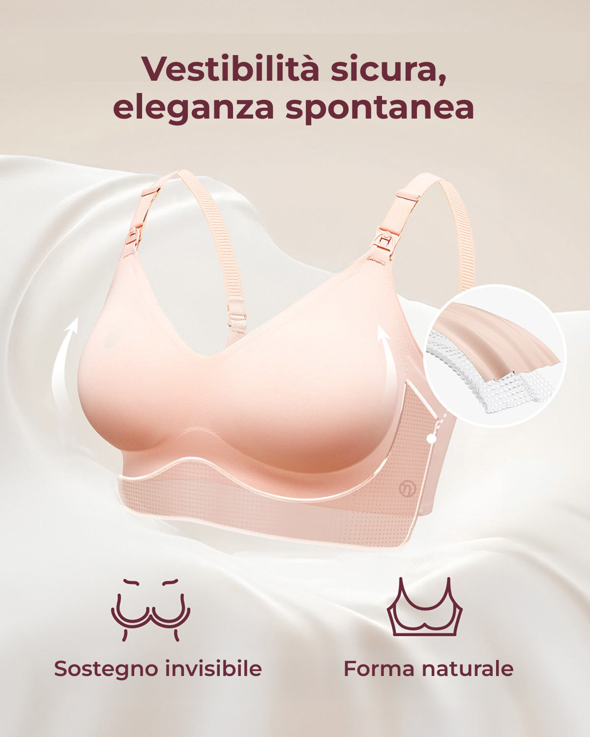Ultra Soft Seamless Nursing Bra YN21