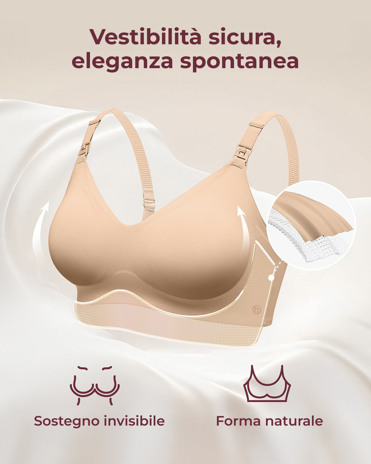 Ultra Soft Seamless Nursing Bra YN21