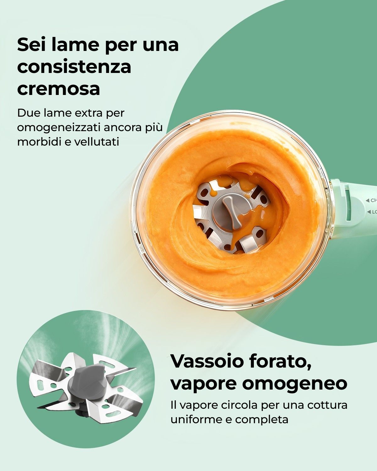 Momcozy AutoMeal - Omogeneizzatore per neonati